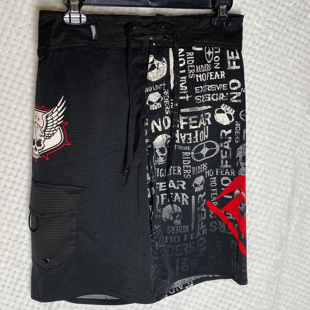Boys no fear board short swim shorts trunks